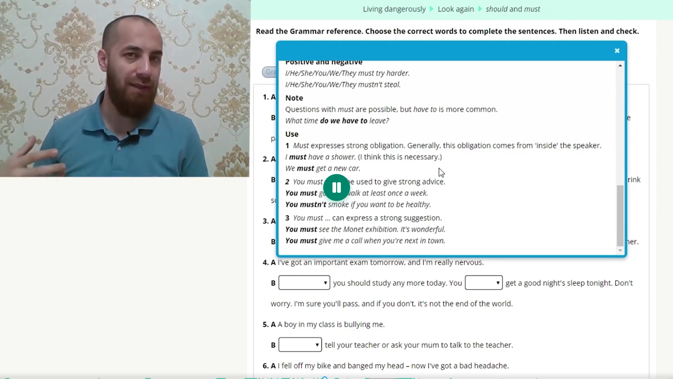 General English video darsi 5
