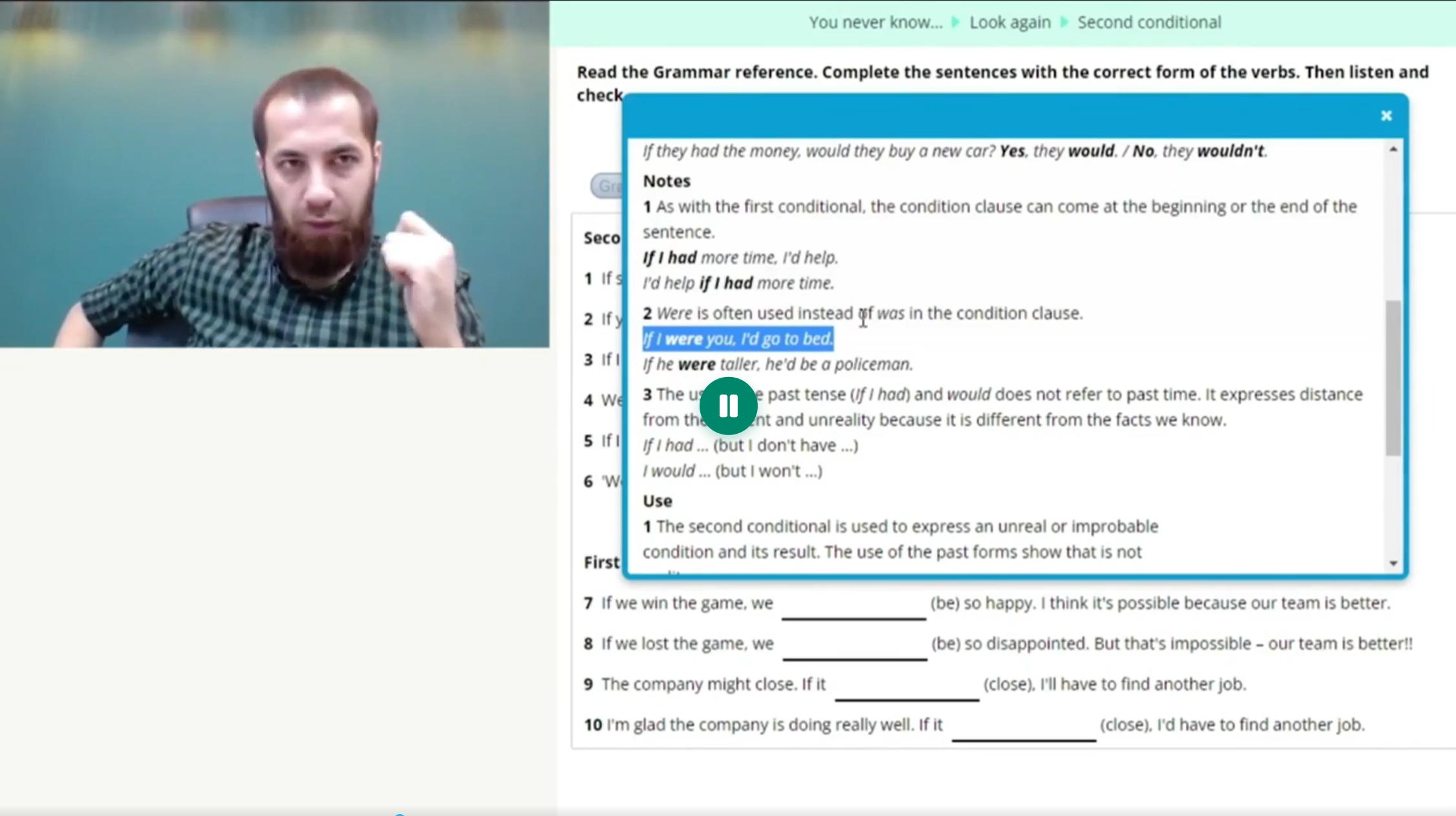 General English video darsi 6